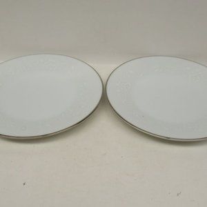 2 - Noritake China REINA No. 6450 6 Inch Bread and Butter Plates